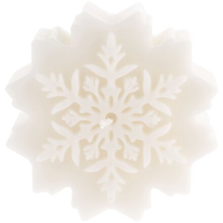 Свеча Snowflame 2, белая, 8 см Свеча Snowflame 2, белая, 8 см