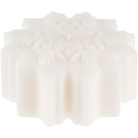 Свеча Snowflame 2, белая, 8 см Свеча Snowflame 2, белая, 8 см