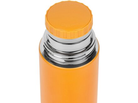 Термос Relaxika 101 (0,75 литра), желтый (без лого)