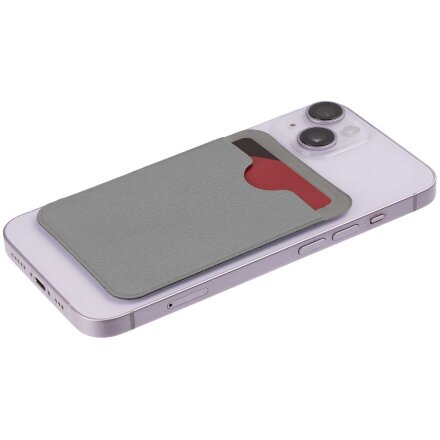 Чехол для карты на телефон Devon, серый Чехол для карты на телефон Devon, серый