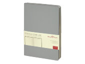 Ежедневник недатированный А5 Megapolis Color Flex New, светло-серый
