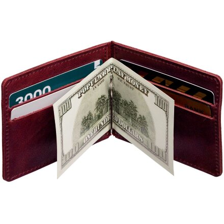 Зажим для купюр Apache, темно-красный Зажим для купюр Apache, темно-красный