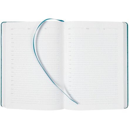 Ежедневник Gems, недатированный, бирюзовый Ежедневник Gems, недатированный, бирюзовый