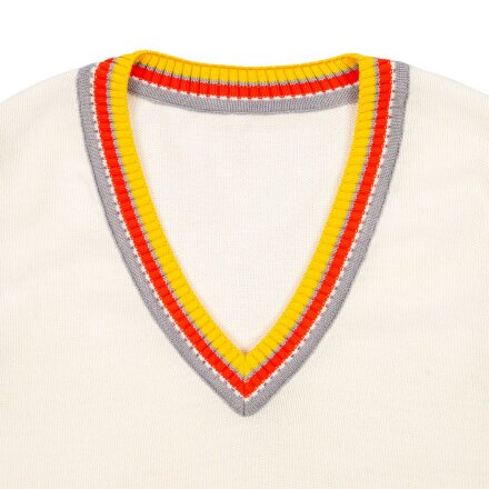 Жилет оверсайз унисекс Cornell в сумке, молочно-белый Жилет оверсайз унисекс Cornell в сумке, молочно-белый