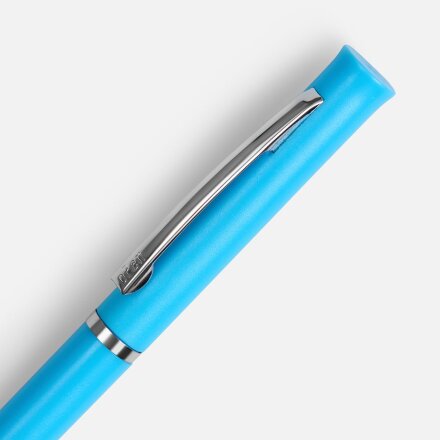 Ручка шариковая Euro Chrome, голубая Ручка шариковая Euro Chrome, голубая