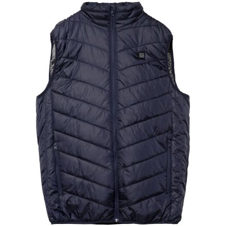 Жилет с подогревом Thermalli Valmorel, темно-синий Жилет с подогревом Thermalli Valmorel, темно-синий