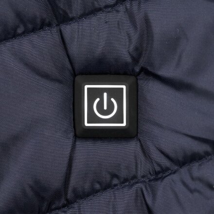 Жилет с подогревом Thermalli Valmorel, темно-синий Жилет с подогревом Thermalli Valmorel, темно-синий