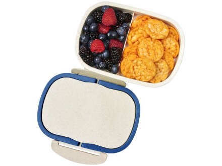 Ланч-бокс Shen из пшеничного соломенного волокна, синий Ланч-бокс Shen из пшеничного соломенного волокна, синий