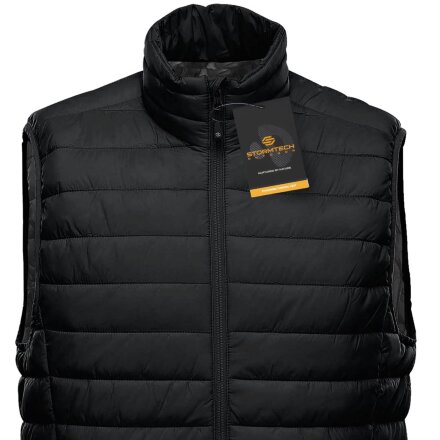 Жилет компактный мужской Stavanger, черный Жилет компактный мужской Stavanger, черный