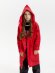Дождевик детский RainDrop Kids, красный с нанесением логотипа