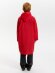 Дождевик детский RainDrop Kids, красный с нанесением логотипа