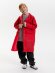 Дождевик детский RainDrop Kids, красный с нанесением логотипа