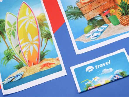 Двустороннее полотенце для сублимации 50*90 Двустороннее полотенце для сублимации 50*90