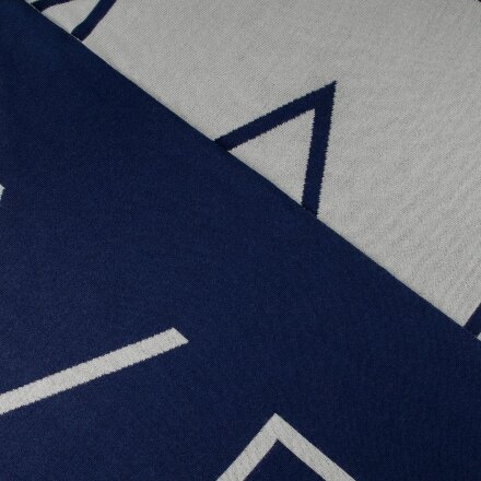 Шарф Bereg, серый с синим Шарф Bereg, серый с синим