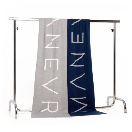 Шарф Bereg, серый с синим Шарф Bereg, серый с синим