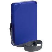 Плоская бутылка для воды Flacon, синяя Плоская бутылка для воды Flacon, синяя