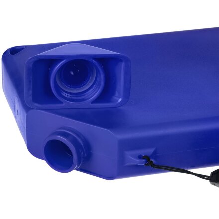 Плоская бутылка для воды Flacon, синяя Плоская бутылка для воды Flacon, синяя