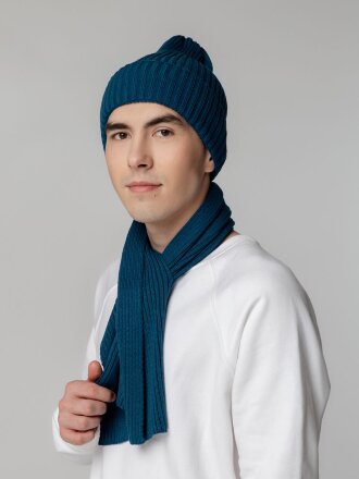 Шапка Yong, темно-синяя (морская волна) Шапка Yong, темно-синяя (морская волна)