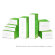 Ароматическая свеча Emerald, зеленая