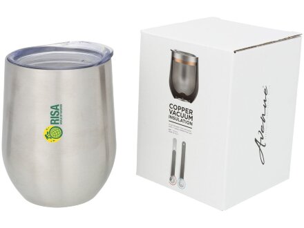 Кубок с вакуумной изоляцией Corzo Copper, серебристый Кубок с вакуумной изоляцией Corzo Copper, серебристый