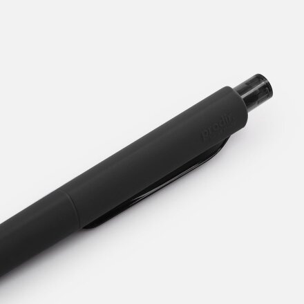 Ручка шариковая Prodir DS8 PRR-T Soft Touch, черная
