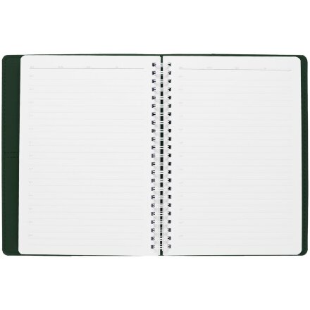Ежедневник Spring Touch, недатированный, зеленый Ежедневник Spring Touch, недатированный, зеленый