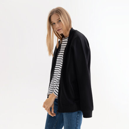 Толстовка на молнии унисекс TORRES NEO черная, размер S