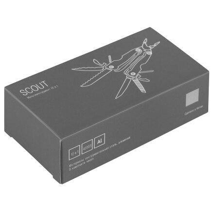 Мультитул Scout, серебристый Мультитул Scout, серебристый