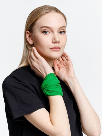Многофункциональная бандана Dekko, зеленая Многофункциональная бандана Dekko, зеленая