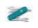 Нож-брелок VICTORINOX Classic SD Colors Mountain Lake, 58 мм, 7 функций, тёмно-бирюзовый с нанесением логотипа