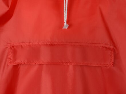 Дождевик - пончо Galaxy со светоотражающими элементами, красный Дождевик - пончо Galaxy со светоотражающими элементами, красный