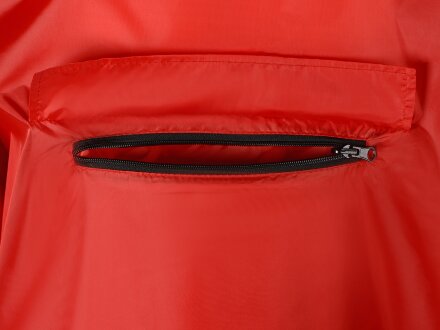 Дождевик - пончо Galaxy со светоотражающими элементами, красный Дождевик - пончо Galaxy со светоотражающими элементами, красный