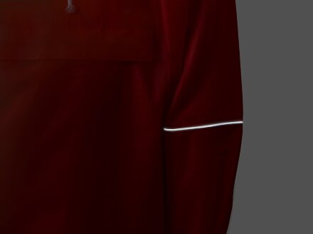 Дождевик - пончо Galaxy со светоотражающими элементами, красный Дождевик - пончо Galaxy со светоотражающими элементами, красный