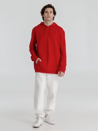 Толстовка с капюшоном унисекс Hoodie, красная