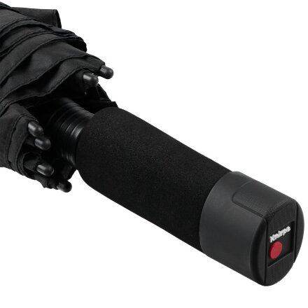 Складной зонт U.090, черный Складной зонт U.090, черный