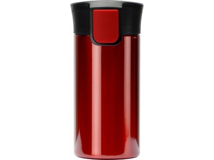 Вакуумная термокружка с кнопкой Upgrade, Waterline, тубус, красный Вакуумная термокружка с кнопкой Upgrade, Waterline, тубус, красный