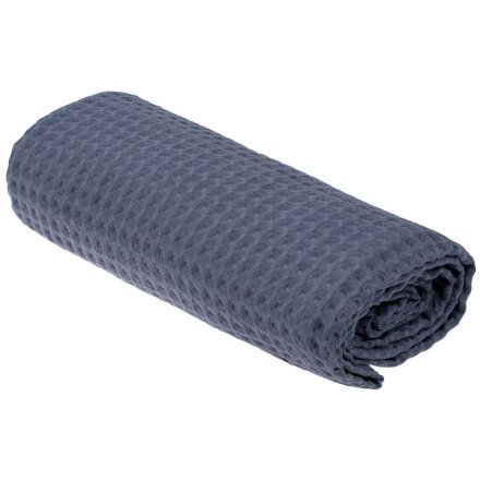 Плед Boho, темно-синий (графит) Плед Boho, темно-синий (графит)