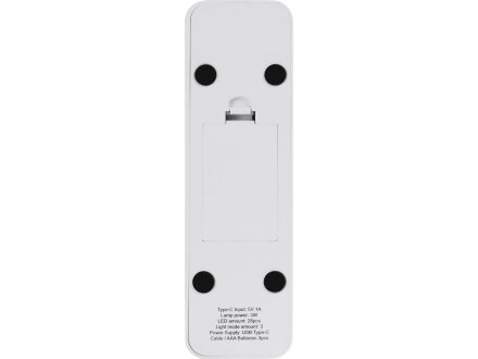 Складывающаяся настольная LED лампа Stack N, 3 Вт, белый (Р)