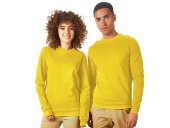 Свитшот Motion унисекс с начесом, жёлтый Свитшот Motion унисекс с начесом, жёлтый