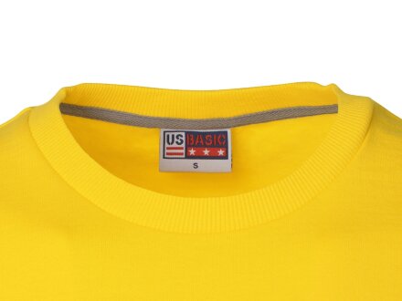 Свитшот Motion унисекс с начесом, жёлтый Свитшот Motion унисекс с начесом, жёлтый