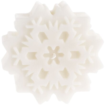 Свеча Snowflame 3, белая, 8 см Свеча Snowflame 3, белая, 8 см