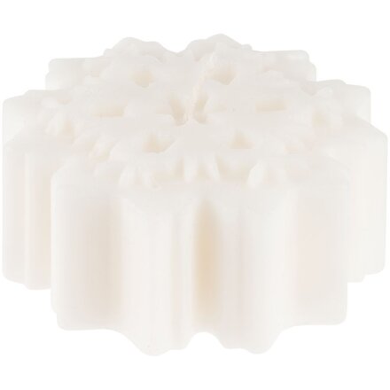 Свеча Snowflame 3, белая, 8 см Свеча Snowflame 3, белая, 8 см