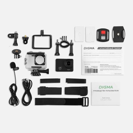 Экшн-камера Digma DiCam 850, черная