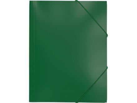 Папка формата А4 на резинке, зеленый Папка формата А4 на резинке, зеленый