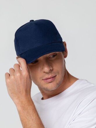 Бейсболка Standard, темно-синяя Бейсболка Standard, темно-синяя