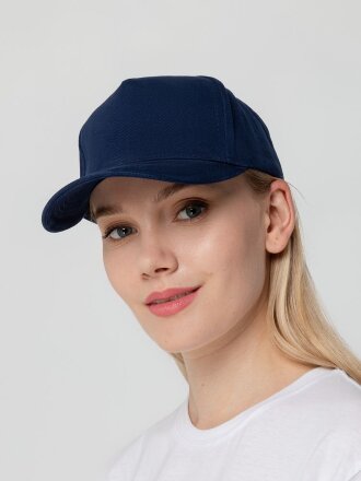Бейсболка Standard, темно-синяя Бейсболка Standard, темно-синяя