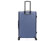 Чемодан TORBER Onego, синий, ABS-пластик, 79,5 х 51 х 29 см, 103 л
