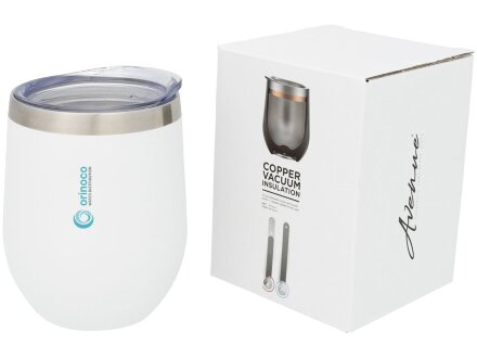 Кубок с вакуумной изоляцией Corzo Copper, белый Кубок с вакуумной изоляцией Corzo Copper, белый