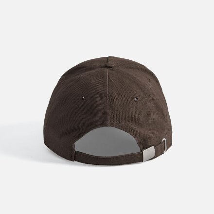 Бейсболка Long Beach, коричневая с бежевым Бейсболка Long Beach, коричневая с бежевым