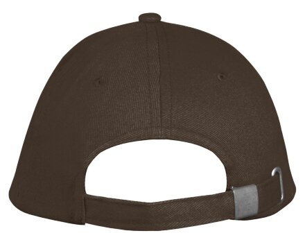 Бейсболка Long Beach, коричневая с бежевым Бейсболка Long Beach, коричневая с бежевым